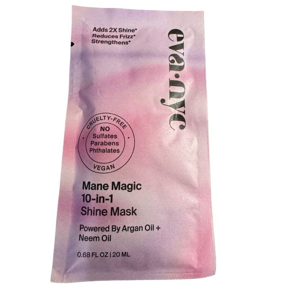 EVA NYC Mane Magic 10 in 1 Shine Mask Argan Oil Neem Oil 0.68oz/20mL